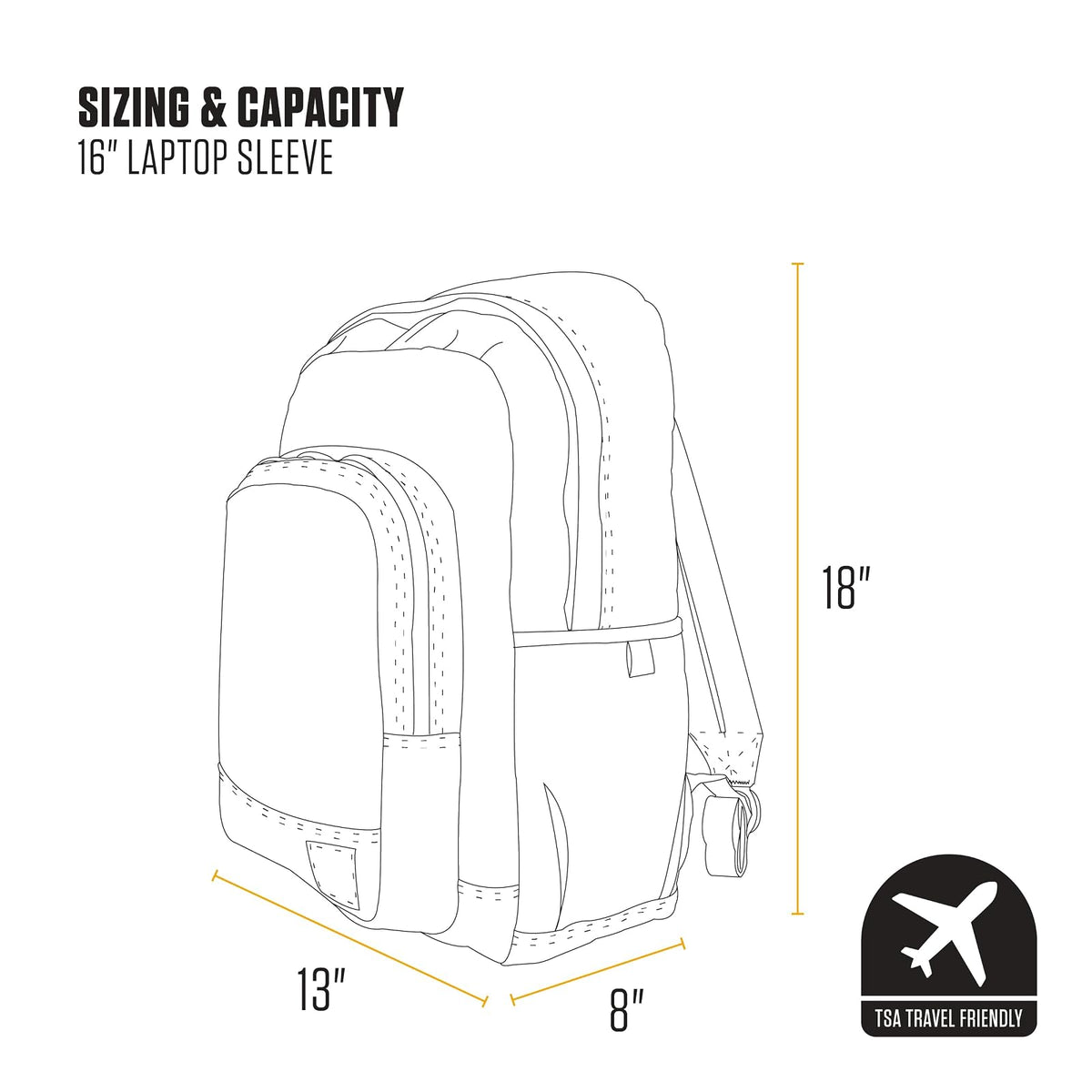 Carhartt 25l Classic Laptop Daypack, Durable Water-resistant Pack With Laptop Sleeve Mochila 25L Unisex adulto