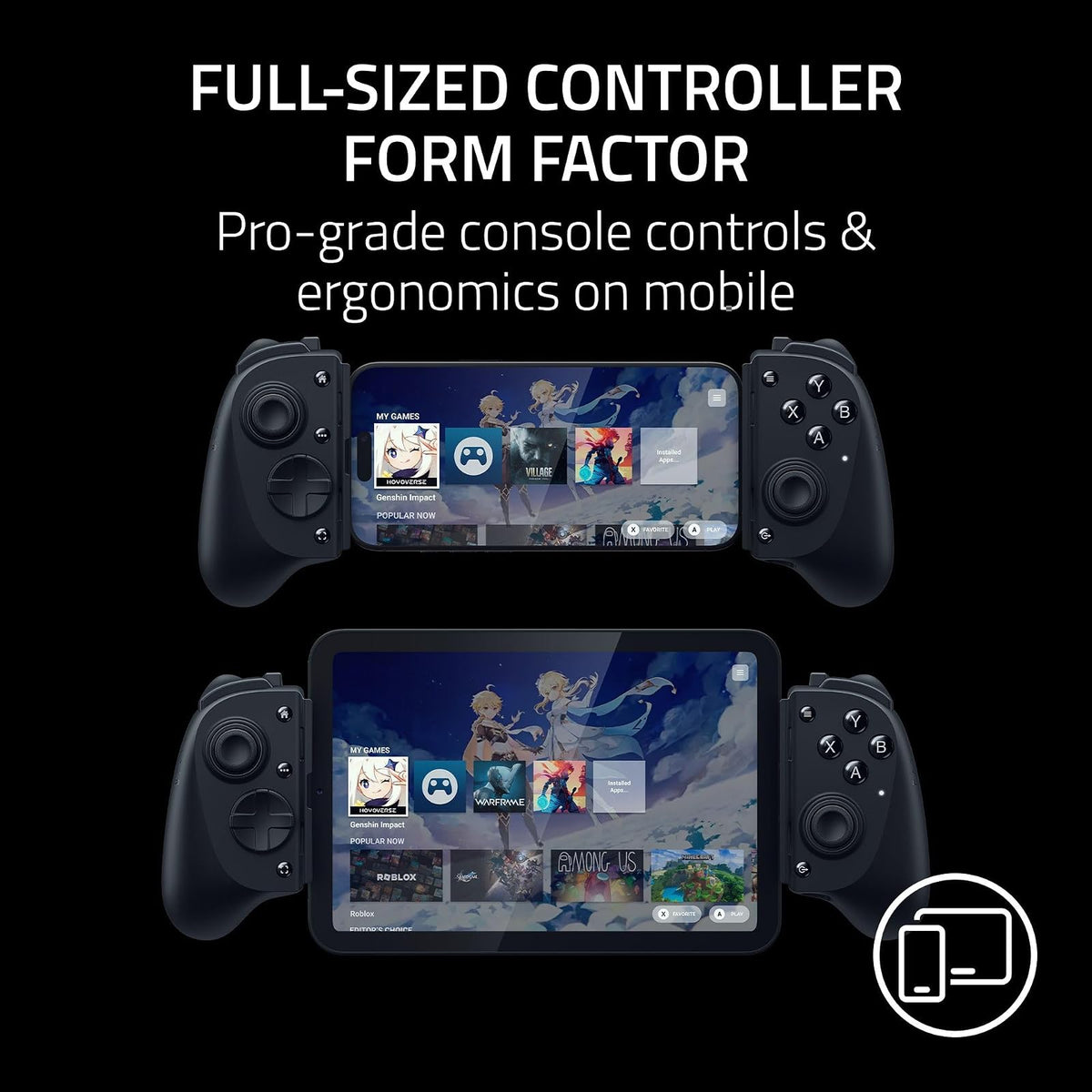 Razer Kishi V3 Pro Gaming Controller for iPhone, Android & Tablets, USB-C