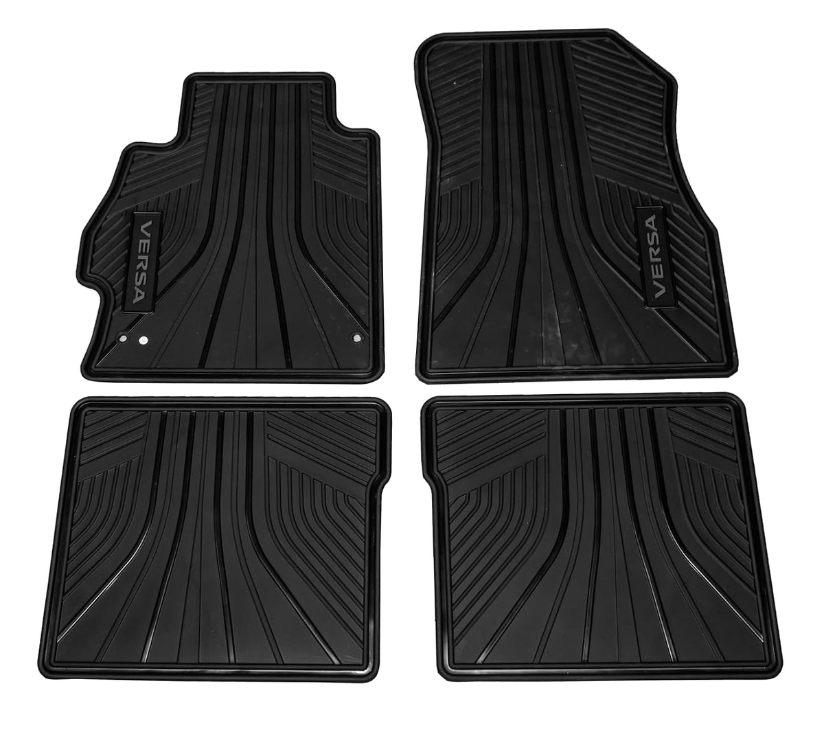 NISSAN Tapetes de Hule para Versa 2020-2023, 4 Piezas, Alfombra Grado Automotriz, Antiderrapantes