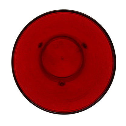 G.E.T. 6624-1-R-EC - Vasos de plástico resistentes para restaurante, 24 onzas, rojo (juego de 4)