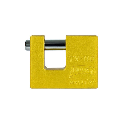 Phillips candado de hierro para cortina modelo tx-110 latón