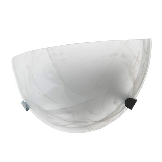 MAXXI MX-AR4457/C Lámpara Arbotante Decorativo Pared con Vidrio Tipo Alabastro