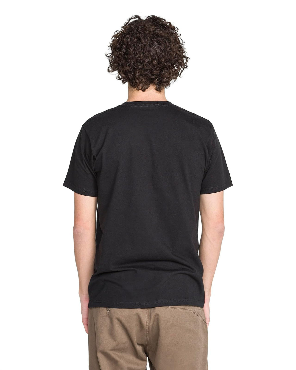 Volcom Playera de Manga Corta de Ajuste Moderno Deadly Stone Camiseta para Hombre