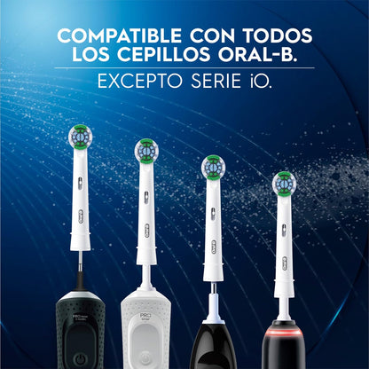 Oral-B Precision Clean, Cabezal Redondo de Repuesto para Cepillo Eléctrico, 4 Unidades