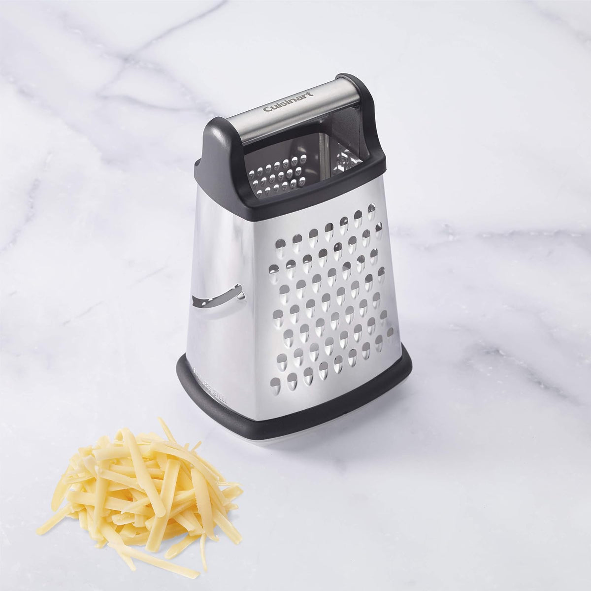 Cuisinart CTG-00-BGS Rallador de caja con almacenamiento, Plata