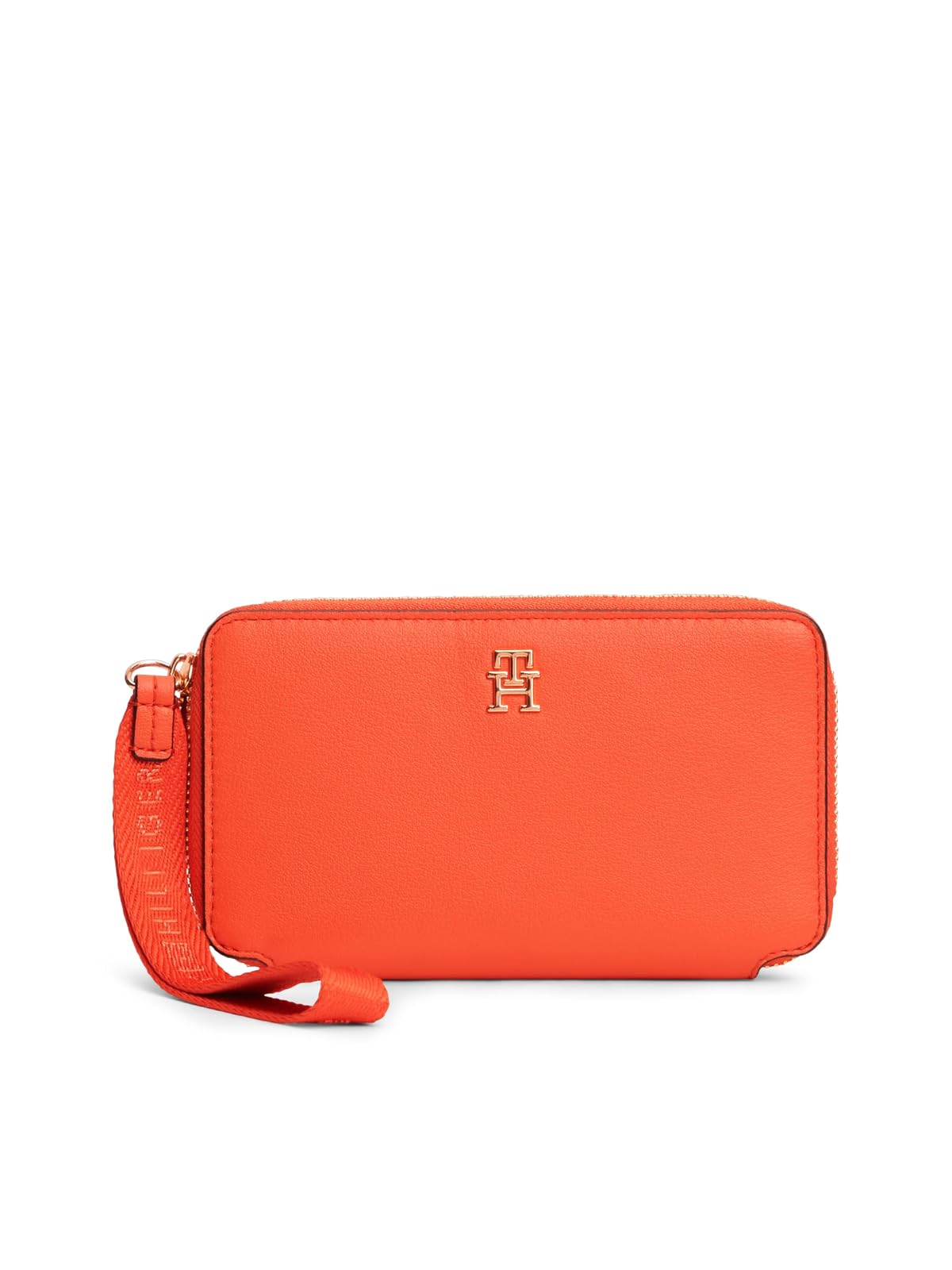 Tommy Hilfiger Cartera Compact Zip Around Mujer | Diseño clásico, múltiples compartimentos, formato compacto