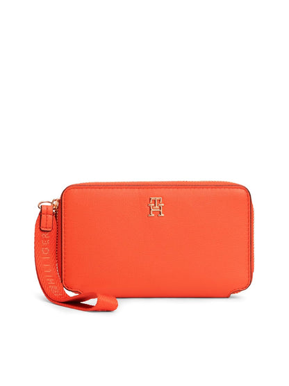 Tommy Hilfiger Cartera Compact Zip Around Mujer | Diseño clásico, múltiples compartimentos, formato compacto