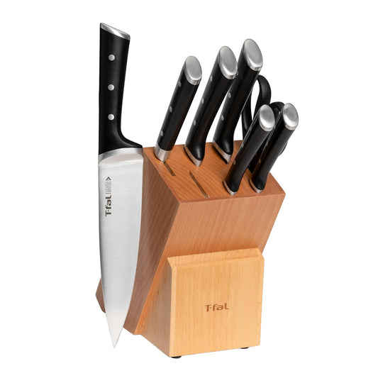 T-fal Set de 8 piezas de Acero Inox. T-Fal Ice Force, K282S864