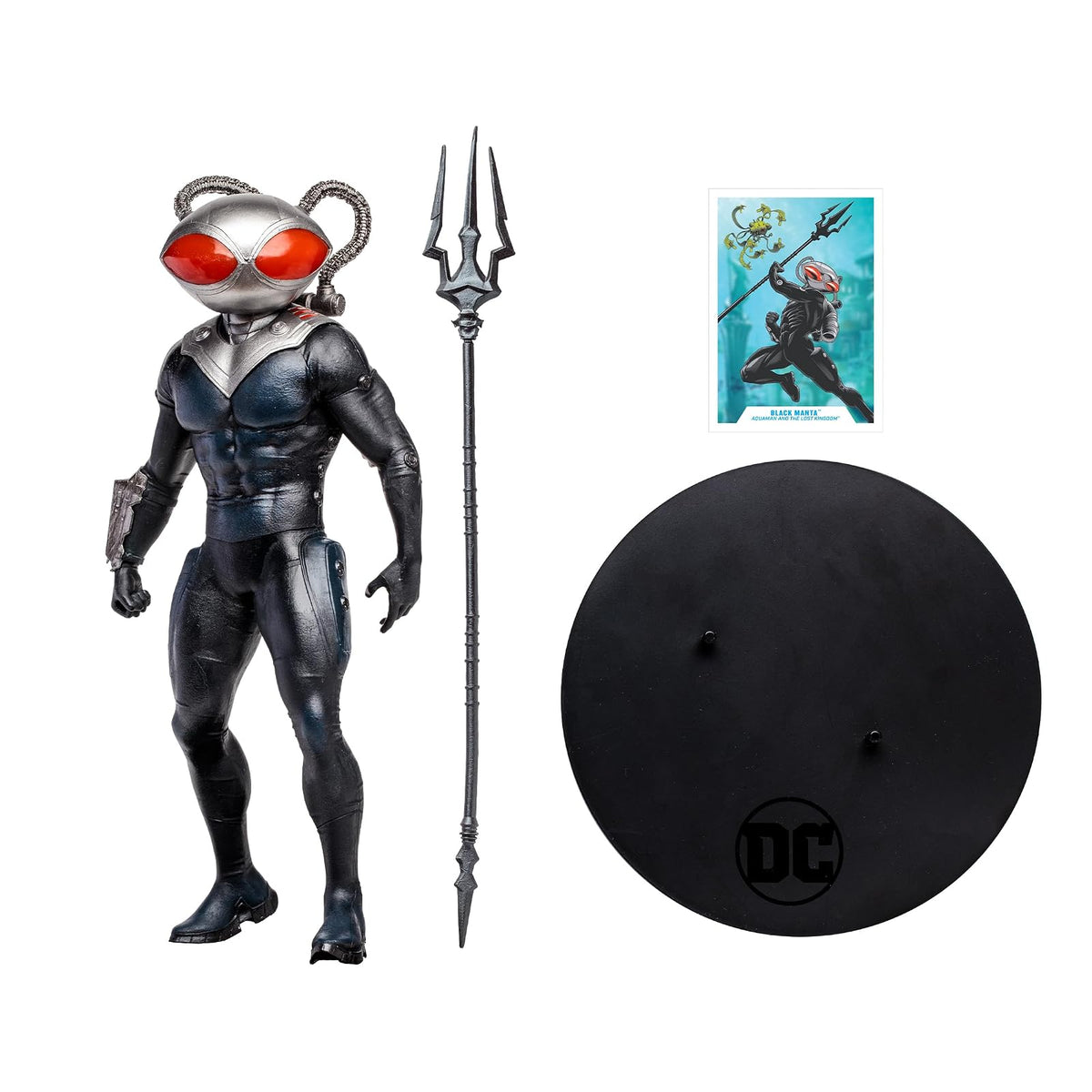 MCFARLANE Estatua 12" Black Manta (Aquaman 2)