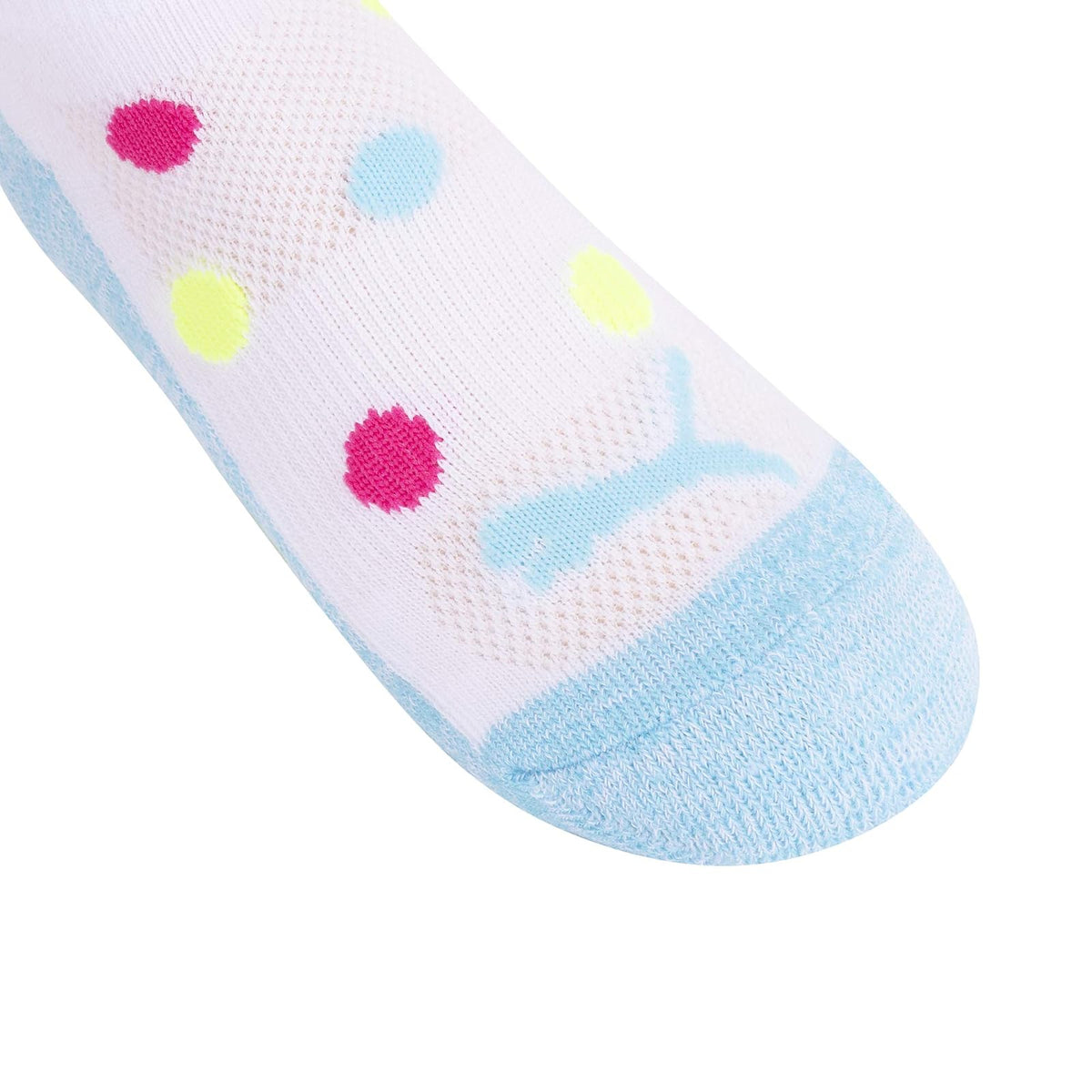 PUMA Girls' 6 Pack Low Cut Socks