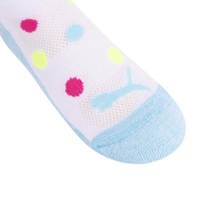 PUMA Girls' 6 Pack Low Cut Socks