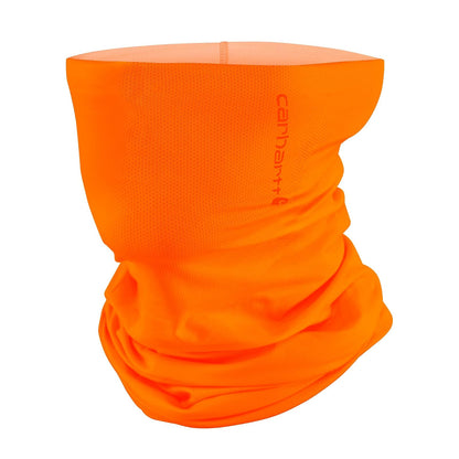 Carhartt Force Upf Lightweight Neck Gaiter Polaina de cuello Unisex adulto - Talla Única - anaranjado brillante Brite