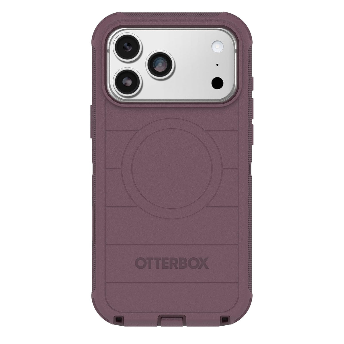 OtterBox Funda para iPhone 17 Pro Max Defender Series Pro, Resistente con MagSafe - iPhone 17 Pro Max - Misterio púrpura