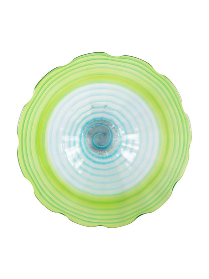Dale Tiffany Favrile Glass Collection Wall Art Decor, Green