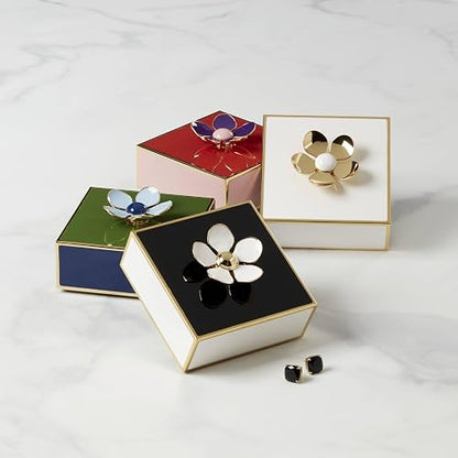 Kate Spade New York Make It Pop - Caja de flores (diseño floral, color blanco