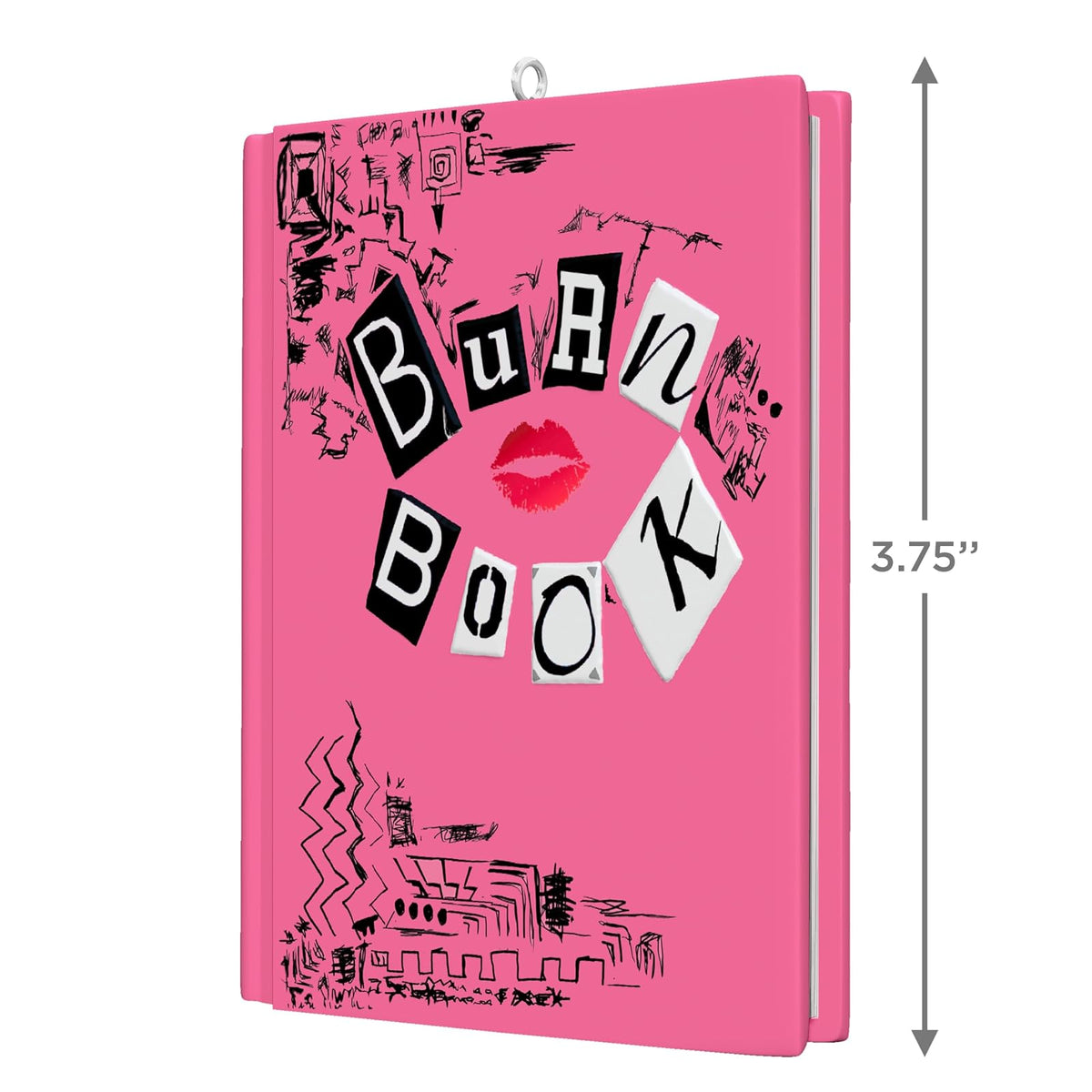 Hallmark - Adorno navideño de Recuerdo 2024, Libro Mean Girls The Burn, Regalos de película