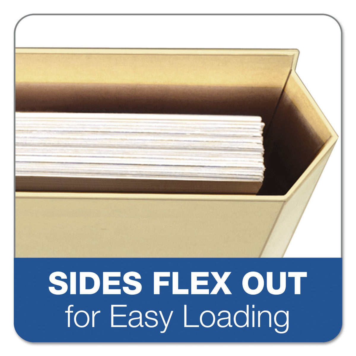 Pendaflex - Carpeta expandible para archivos, carpetas tamaño carta para escuela, hogar y oficina, organizador de documentos, archivo extensible duradero, Manila, 10 bolsillos para carpetas de