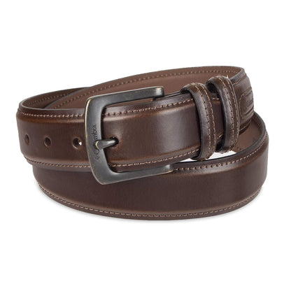 Columbia Cinturón con logo clásico – Vestido casual con hebilla de una sola punta para jeans caqui Cinturón para Hombre