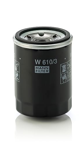 Mann Filter Filtro de Aceite W 610/3 para Automóviles y Furgonetas