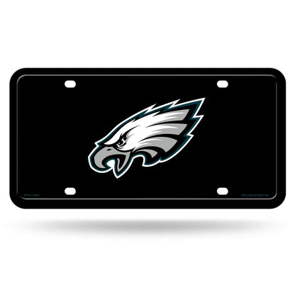 'Rico Industries NFL Football Philadelphia Eagles Metal Auto Tag 6'' x 12'' - Great for Truck/Car/SUV'