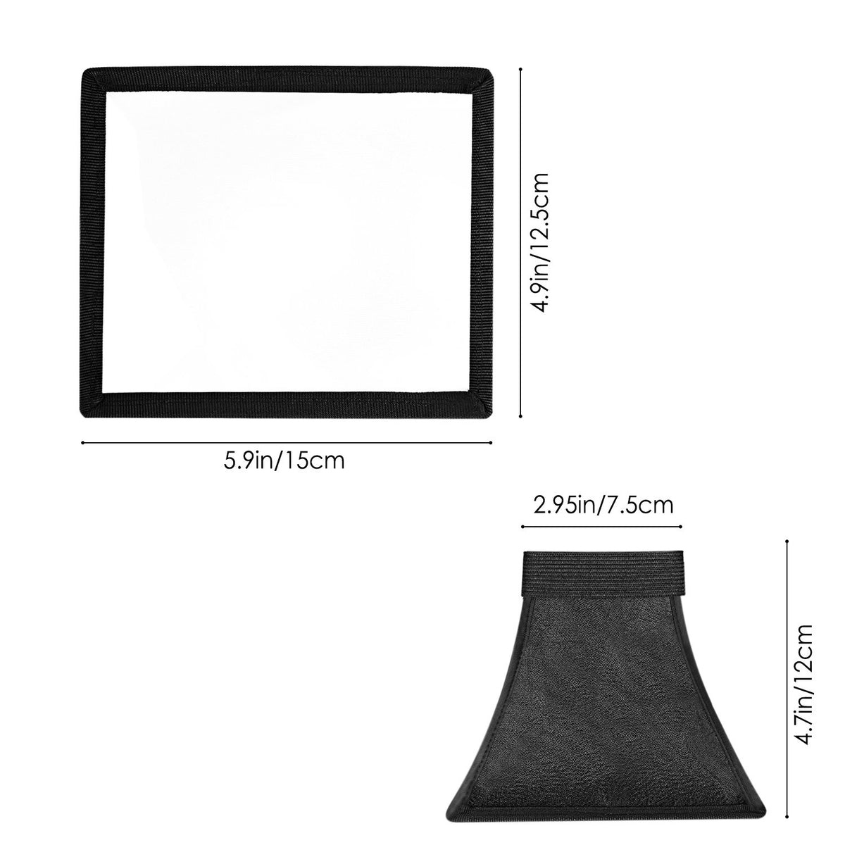 NEEWER Cámara Speedlite Flash Difusor de Reflector Kit y Caja de Luz para Canon Nikon y Otras Cámaras DSLR, TT560 TT850 TT860 NW561 NW670 VK750II