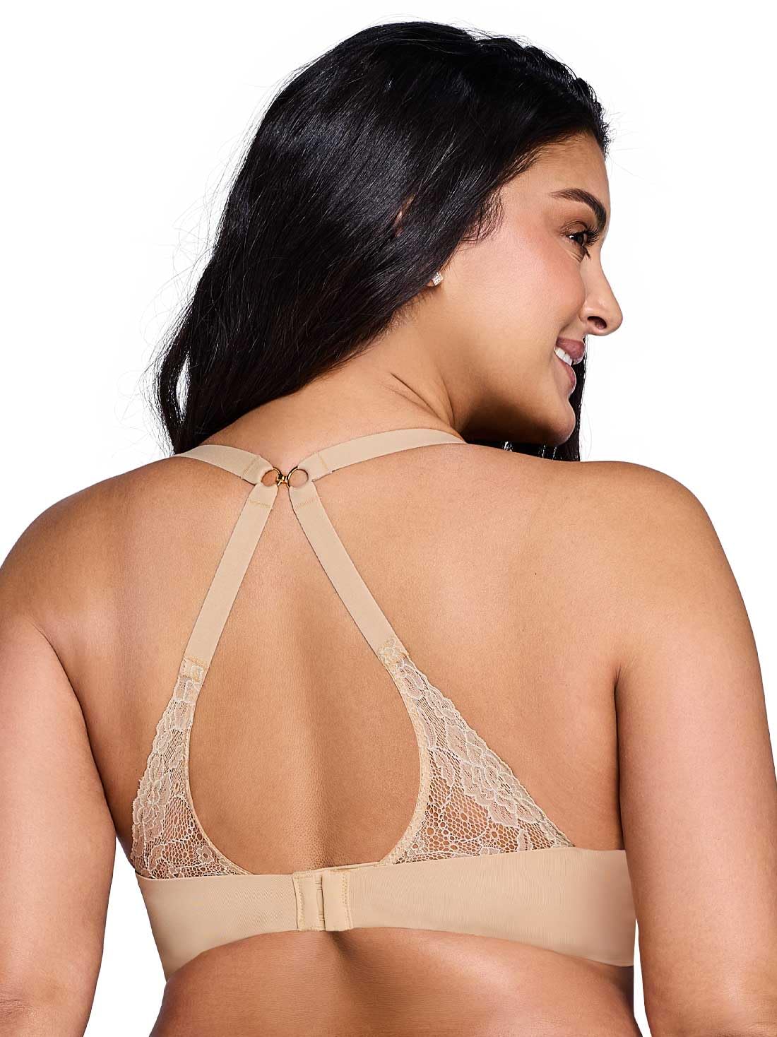 Ilusion Mujer Brasier Tirantes Convertibles a Racerback Varilla Suave 70186