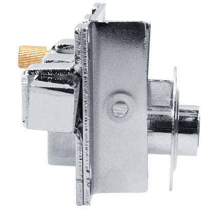 Lock L570DCB Cerradura Derecha de Barra Libre Llave Estándar Cromo Brillante en Caja