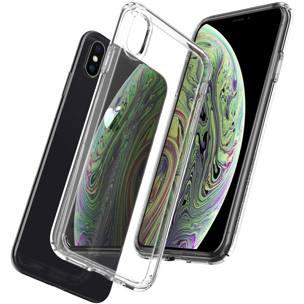 Spigen Estuche Ultra híbrido diseñado para iPhone XS (2018) / Estuche diseñado para iPhone X (2017) Claro como el Cristal
