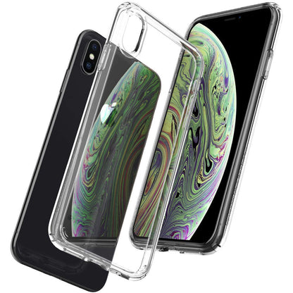 Spigen Estuche Ultra híbrido diseñado para iPhone XS (2018) / Estuche diseñado para iPhone X (2017) Claro como el Cristal