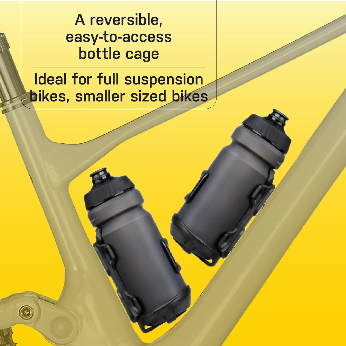 Topeak DualSide Cage Pro with Optional Toolbox