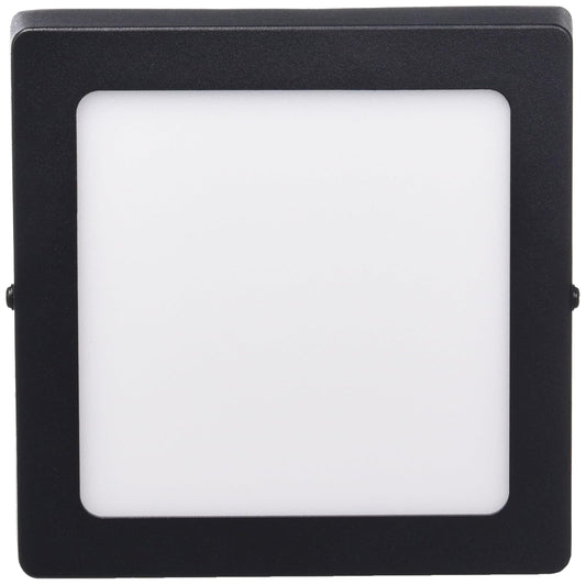 Tecnolite Lámpara Plafón LED de Sobreponer 12 W, Luz Suave Cálida, Interiores, No atenuable, LED integrado