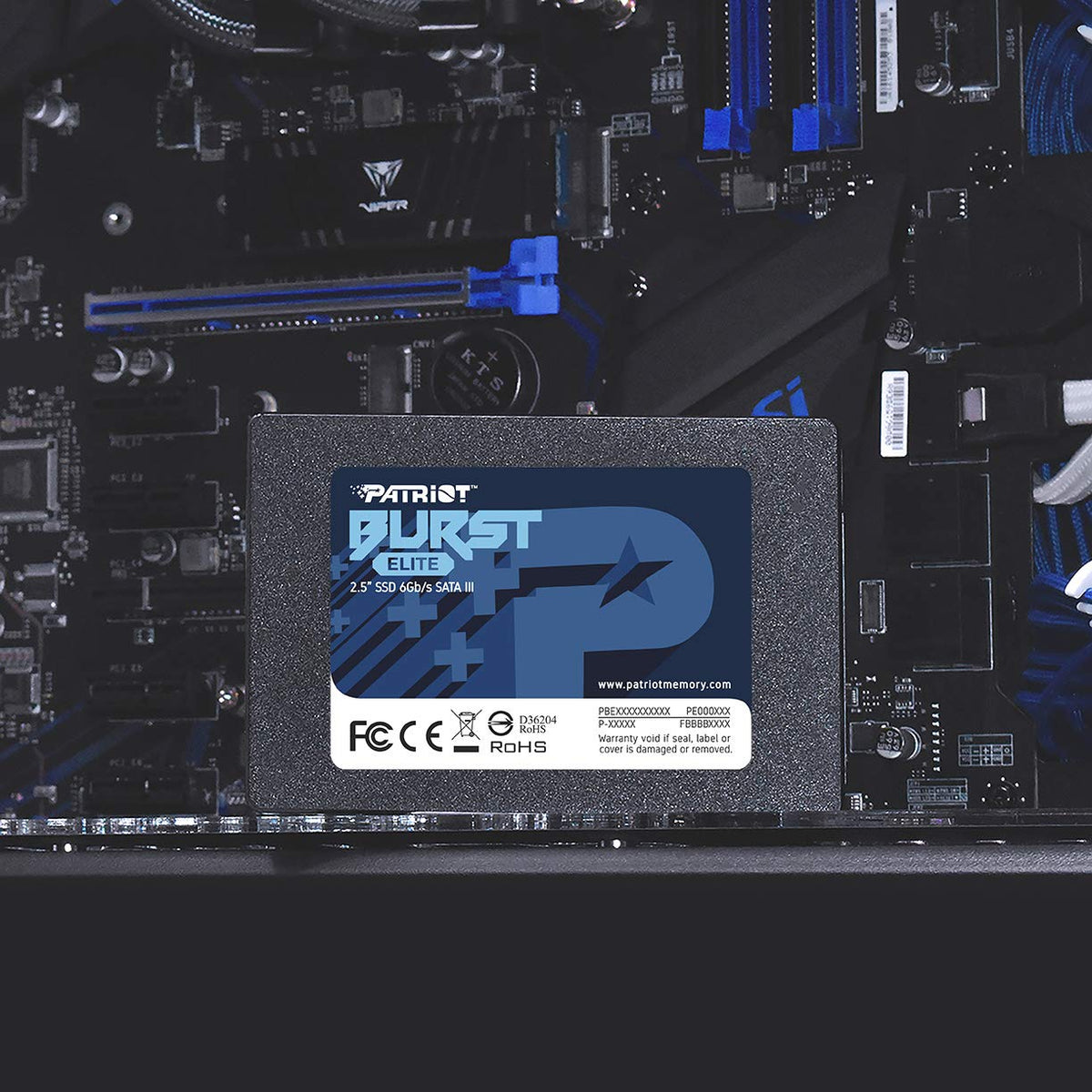 Unidad de Estado Sólido Patriot Burst Elite SATA 3 480 GB SSD 2.5"