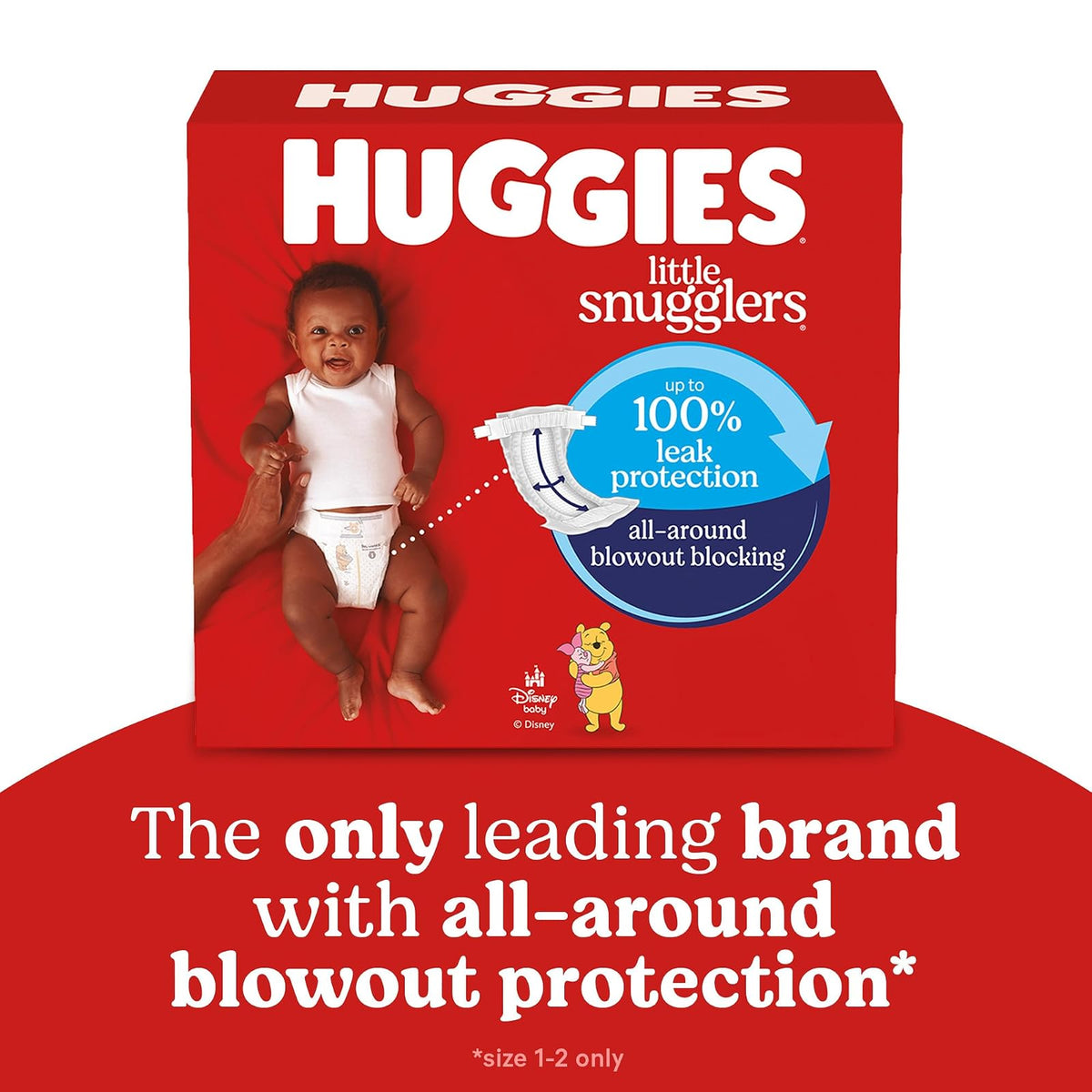 Huggies - Pañales tamaño 4, pañales Little Snugglers, tamaño 4 (22-36 libras), 150 unidades (6 paquetes de 25), el embalaje puede variar