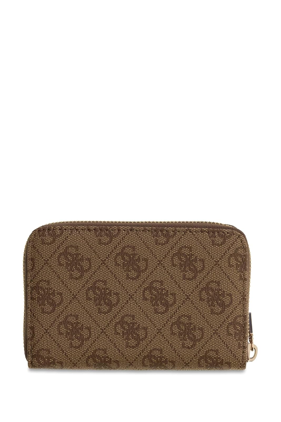 GUESS CARTERA LAUREL II SLG MED ZIP AROUND COLOR CAFÉ LOGO