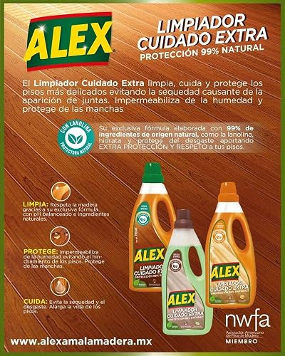 Alex Limpiador Cuidado Extra Laminados 2000 Ml