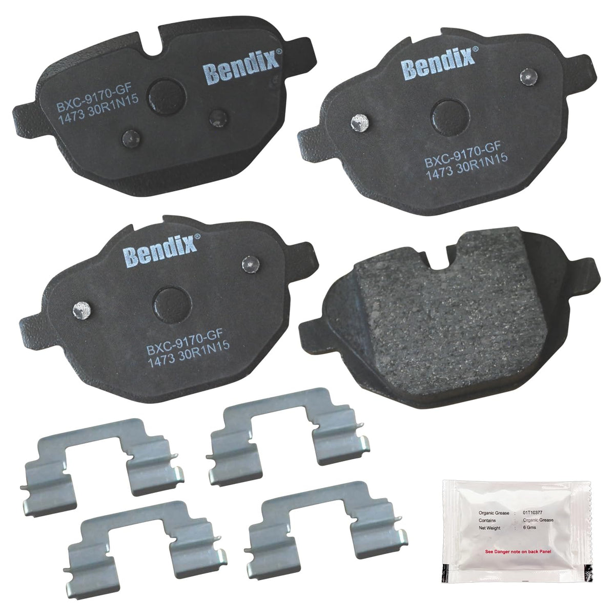 Bendix Priority1 Pastillas de Freno Traseras de Cerámica - CFC1473
