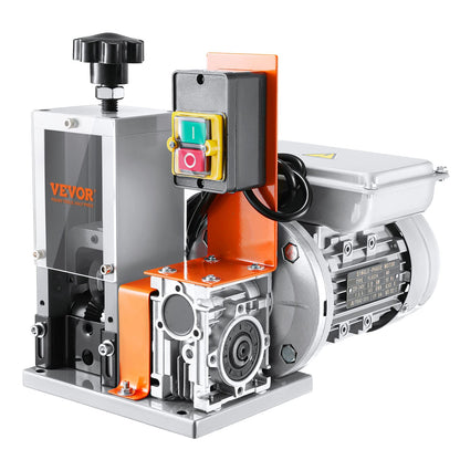 VEVOR - Máquina peladora de cables eléctrica, pelacables automática, 180 W, 60 pies/min con referencia de profundidad visible