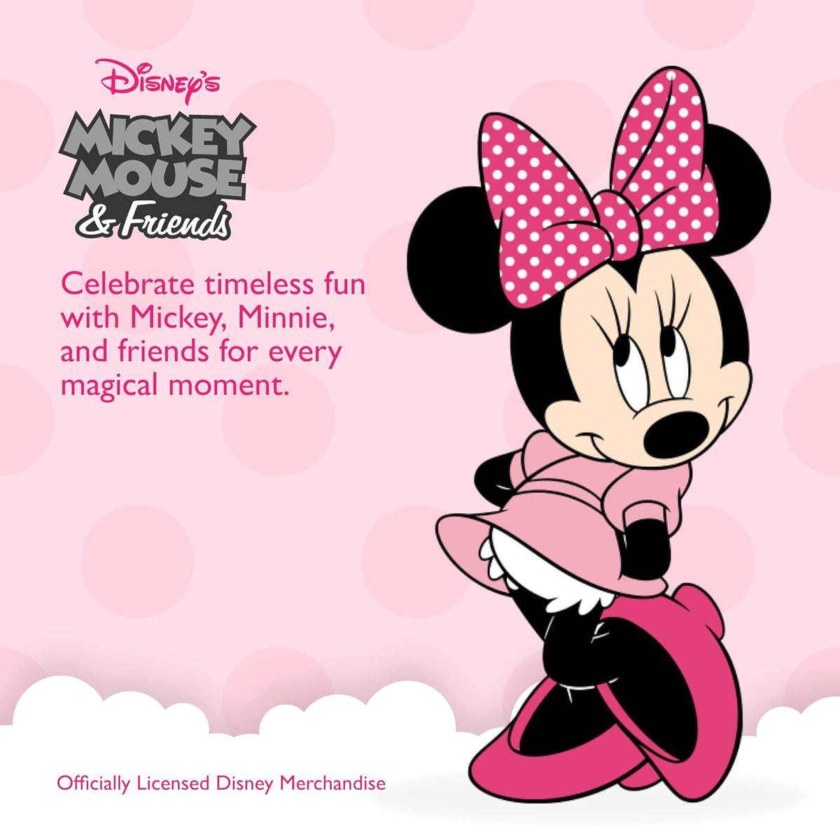 Disney Frozen | Minnie Mouse | Conjunto de Pijama de algodón Ajustado de 6 Piezas Juego de Pijama para Niñas