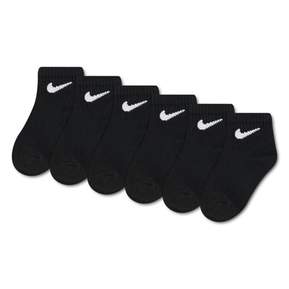 Nike - Calcetines para bebés y niños pequeños, paquete de 6