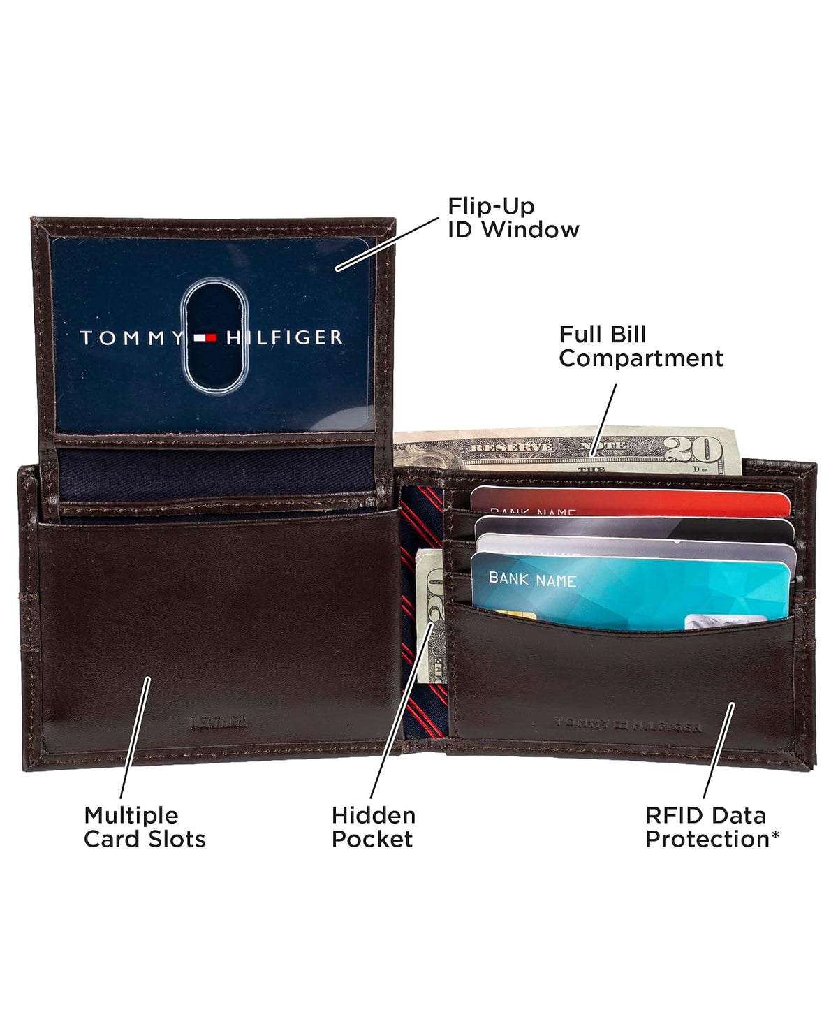 Tommy Hilfiger Cartera para Hombre