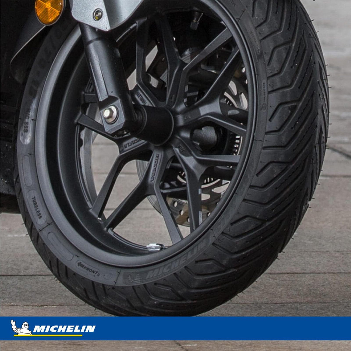Michelin Llanta 120/70-12 M/C 51S City Grip 2 F Tl, Color Negro, 1 Unidad