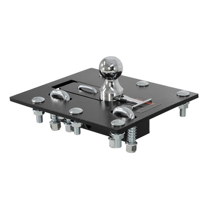 Curt Enganche de Cuello de Cisne Plegable 61052, 30000 LB, Bola 2-5/16 in, Negro