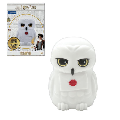 Lexibook - Hedwige Harry Potter - Pequeña Luz Nocturna de Hedwig - NLJ01HP1
