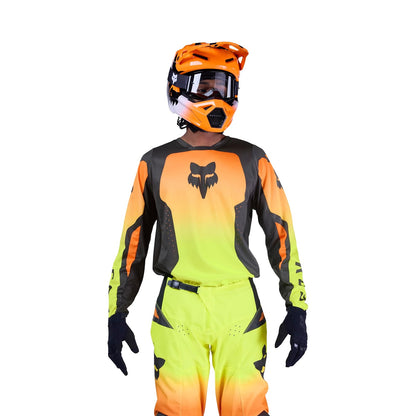 Fox Racing 180 Honda Jersey de Motocross para Hombre - G - Escudo amarillo fluorescente