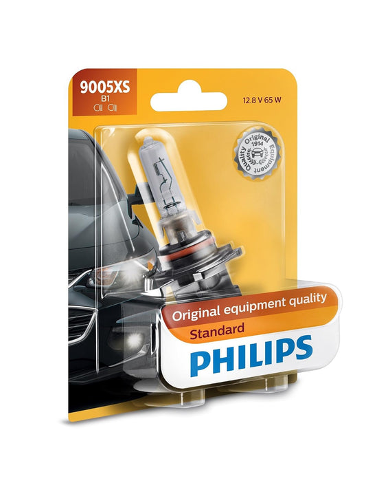 Philips Lámpara Delantera Halógena Estándar de Repuesto 9005XS, 1 Pieza