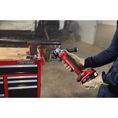 Craftsman V20 Batería y Cargador, para Kits de Herramientas eléctricas y Herramientas para Exteriores, 4.0 Ah, batería de Iones de Litio (CMCB204-CK)
