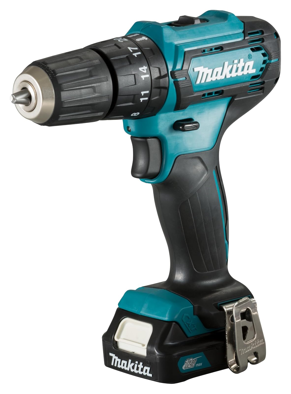 Makita Kit Taladro Atornillador + Rotomartillo Inalámbrico 12V CLX228 Estuche