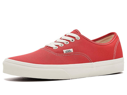 Vans Authentic Tenis Clásicos de Lona Unisex - 22.5 cm - Rojo