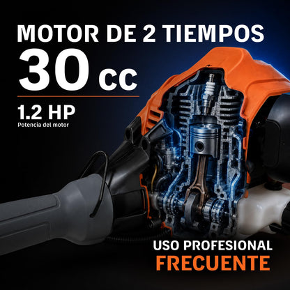 Truper DES-30R, Desbrozadora mango tipo "D", 30 cc