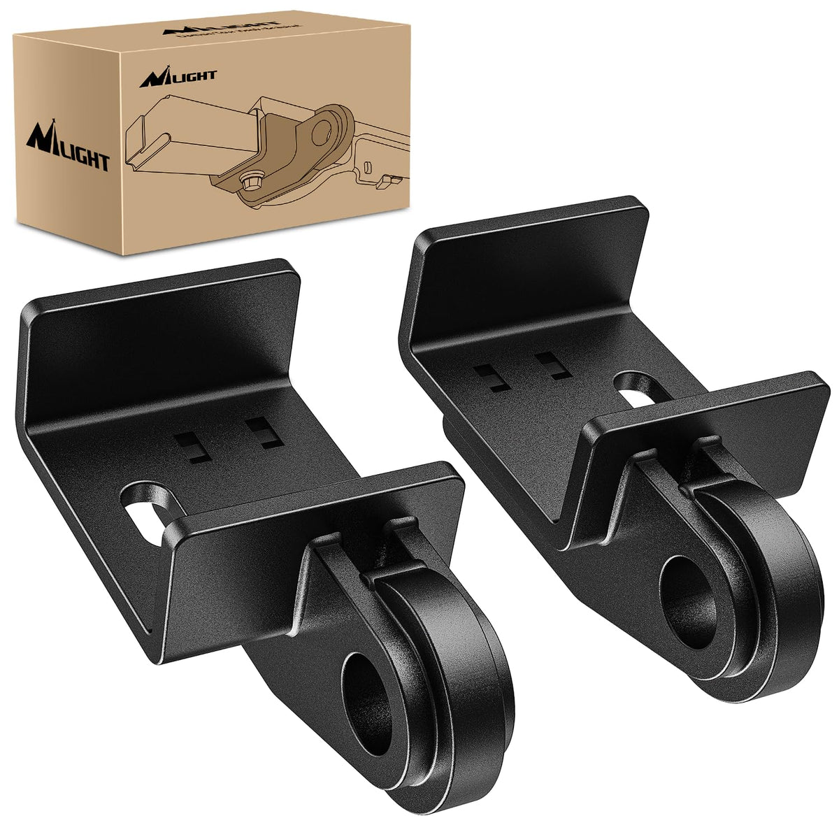 Nilight 92106B Receptor de Enganche con Grillete 2 Pulgadas, 45,000 LB - Gancho de remolque Toyota Tacoma